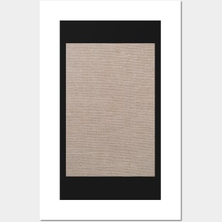 Brown fabric texture Posters and Art